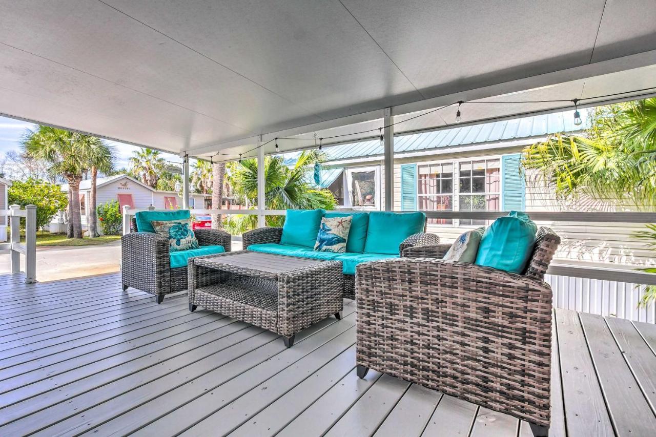 Walk To Beach Miramar Tropical Cabana With Deck! Destin Bagian luar foto